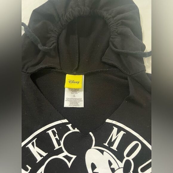 Disney Girls Sweat Shirt Juniors 7/9 Color Black & Red - Picture 7 of 7